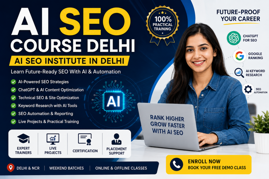 AI SEO Course In Delhi